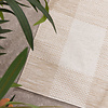 Inomhus- Och Utomhusmatta - Ranch Checkerboard Beige - thumbnail 2