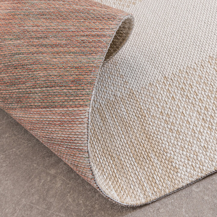 Inomhus- Och Utomhusmatta - Ranch Checkerboard Beige - 6