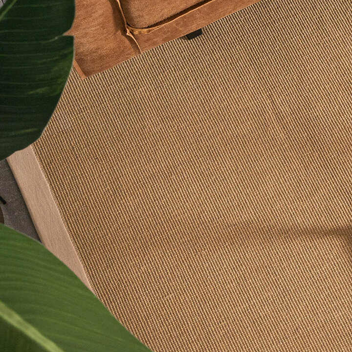 Sisalmatta - Tulum Border Beige - 2