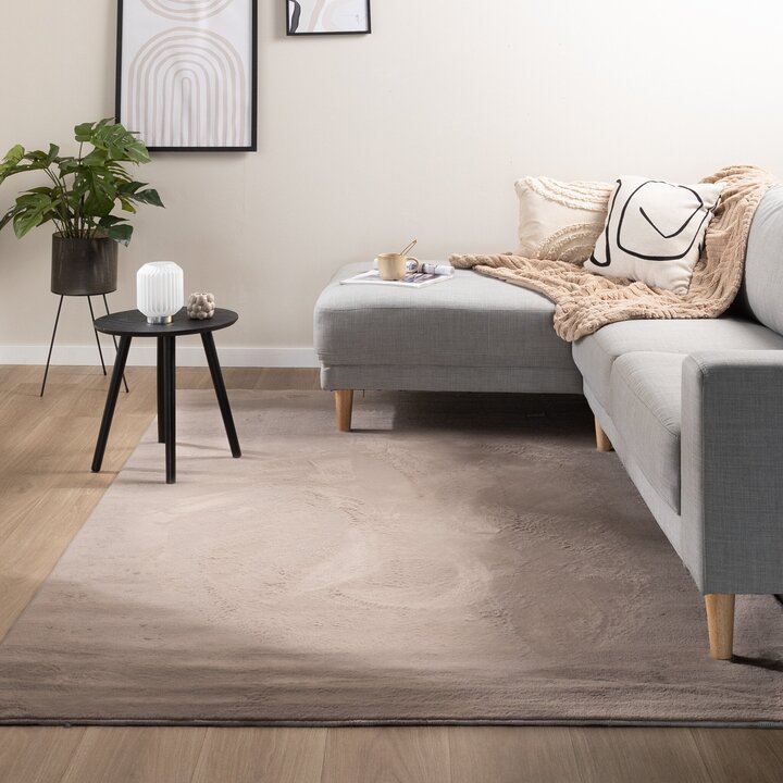 Mjuk Matta Med Låg Lugg - Cozy Taupe