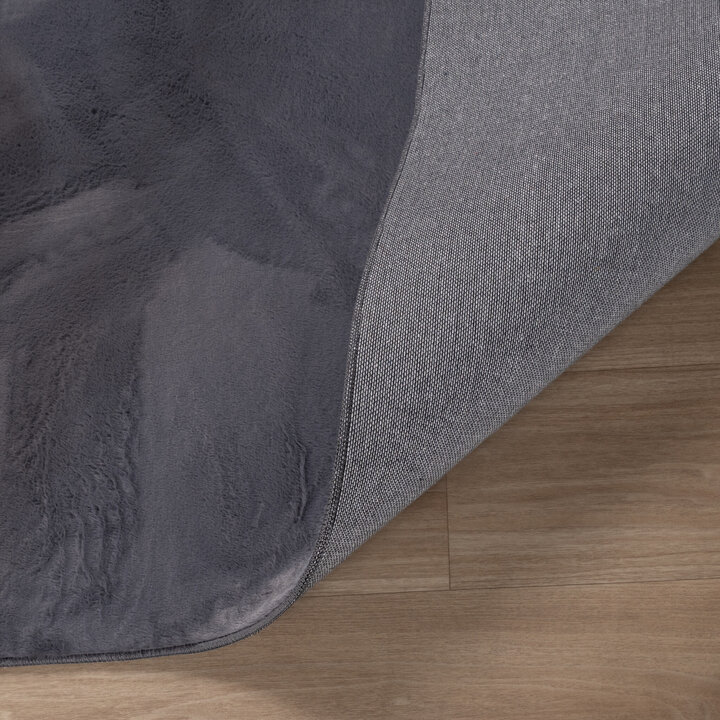 Mjuk Matta Med Låg Lugg - Cozy Antracit - 5