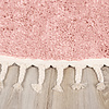 Rund Matta Med Hög Lugg  - Lofty Fringe Rosa - thumbnail 5