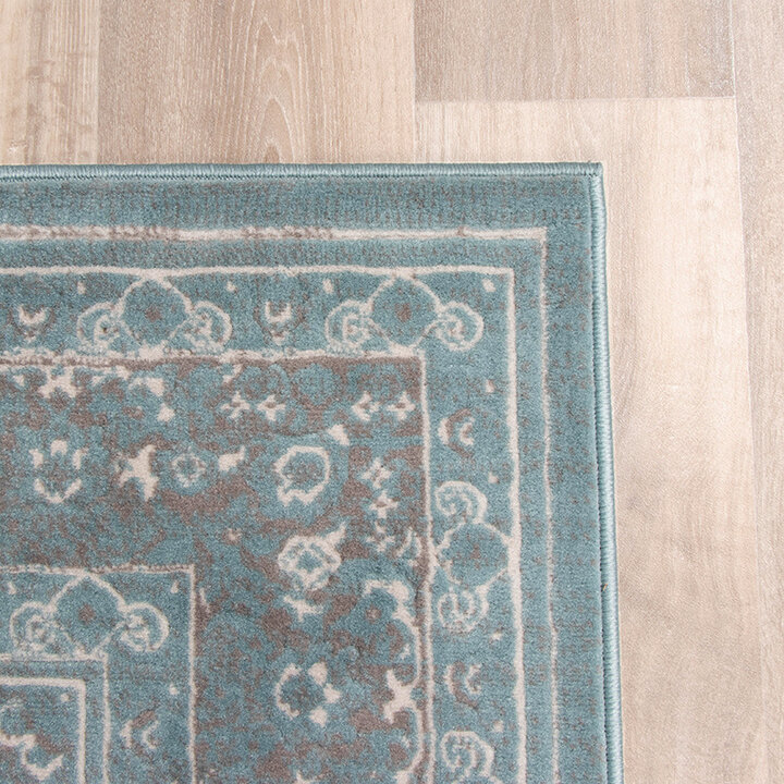 Matta I Vintagestil - Miracle Oriental Blå - 4