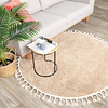 Rund Matta Med Hög Lugg  - Lofty Fringe Beige - thumbnail 3