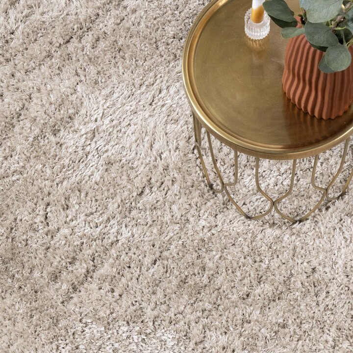 Oval Shagmattor - Blaze Beige/Grå - 3