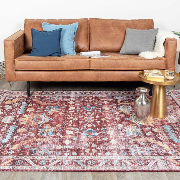 Matta I Vintagestil - Azara Persia Röd - 3