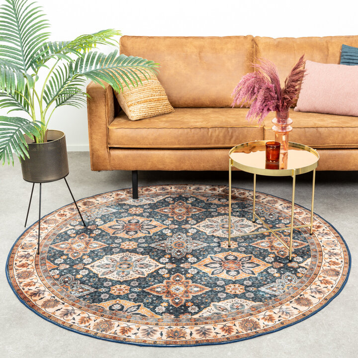 Rund Matta I Vintagestil - Imagine Oriental Rustik - 3