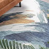 Modern Matta - Strong Brush Blå/Gul - thumbnail 3
