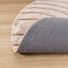 Rund Matta Med Hög Lugg  - Carvy Arches Taupe - thumbnail 6