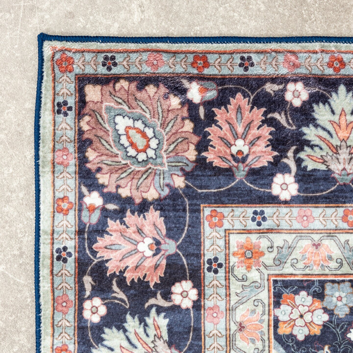 Matta I Vintagestil - Imagine Oriental Blå - 5