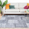 Vintage Lapptäckesmatta - Estate Patchwork Grå - thumbnail 4