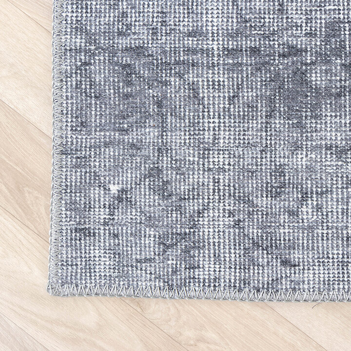 Vintage Lapptäckesmatta - Estate Patchwork Grå - 7