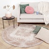 Rund Matta I Vintagestil - Admire Taupe - thumbnail