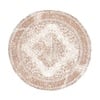Rund Matta I Vintagestil - Admire Taupe - thumbnail 1