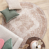 Rund Matta I Vintagestil - Admire Taupe - thumbnail 2