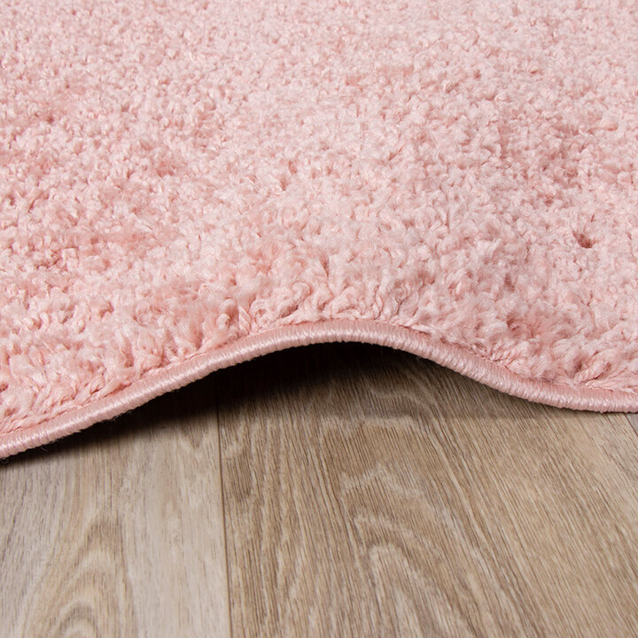 Rund Matta Med Hög Lugg  - Lofty Rosa - 4