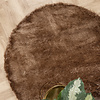 Rund Matta Med Hög Lugg  - Glorious Taupe - thumbnail 3