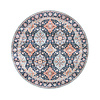 Rund Matta I Vintagestil - Imagine Oriental Blå - thumbnail 1