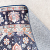 Rund Matta I Vintagestil - Imagine Oriental Blå - thumbnail 5