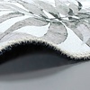 Rund Matta - Palmier Leaves Grå - thumbnail 4