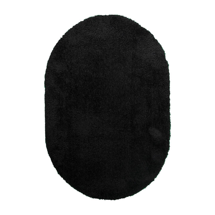 Oval Shagmattor - Blaze Svart - 1