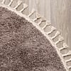 Rund Matta Med Hög Lugg  - Lofty Fringe Fringe Taupe - thumbnail 4