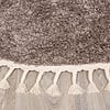 Rund Matta Med Hög Lugg  - Lofty Fringe Fringe Taupe - thumbnail 5