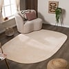 Organisk Formad Matta - Halo Pebble Beige - thumbnail