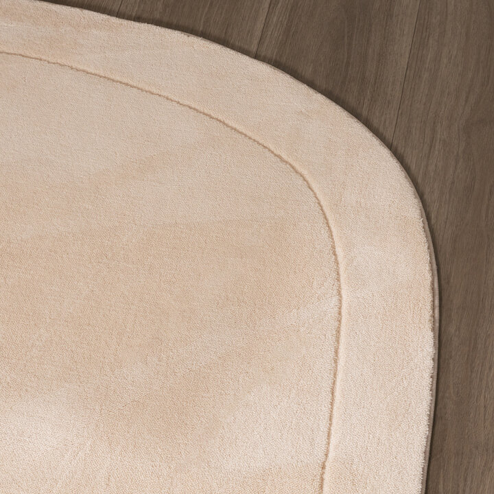 Organisk Formad Matta - Halo Pebble Beige - 4