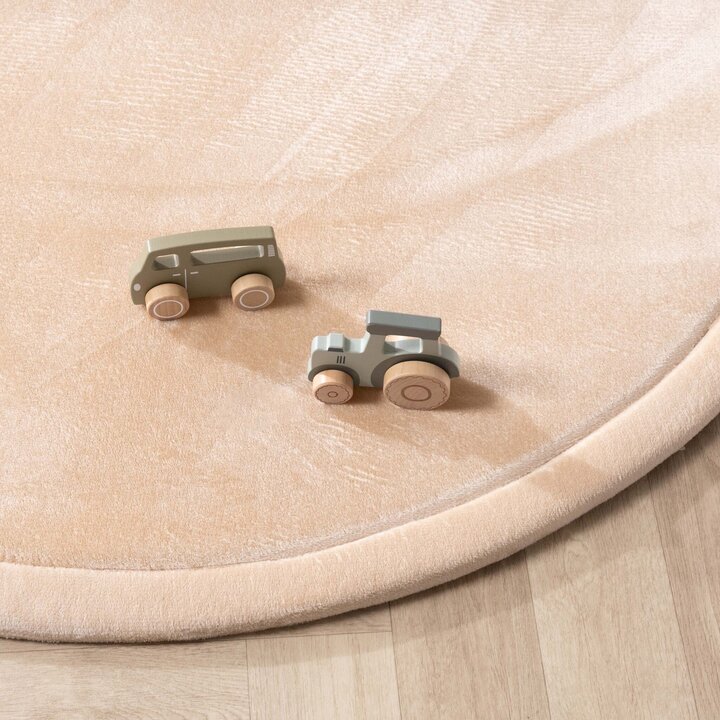 Rund Lekmatta - Jip Beige - 2