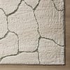 Skandinavisk Matta - Yune Stone Gräddvit/Grön - thumbnail 4