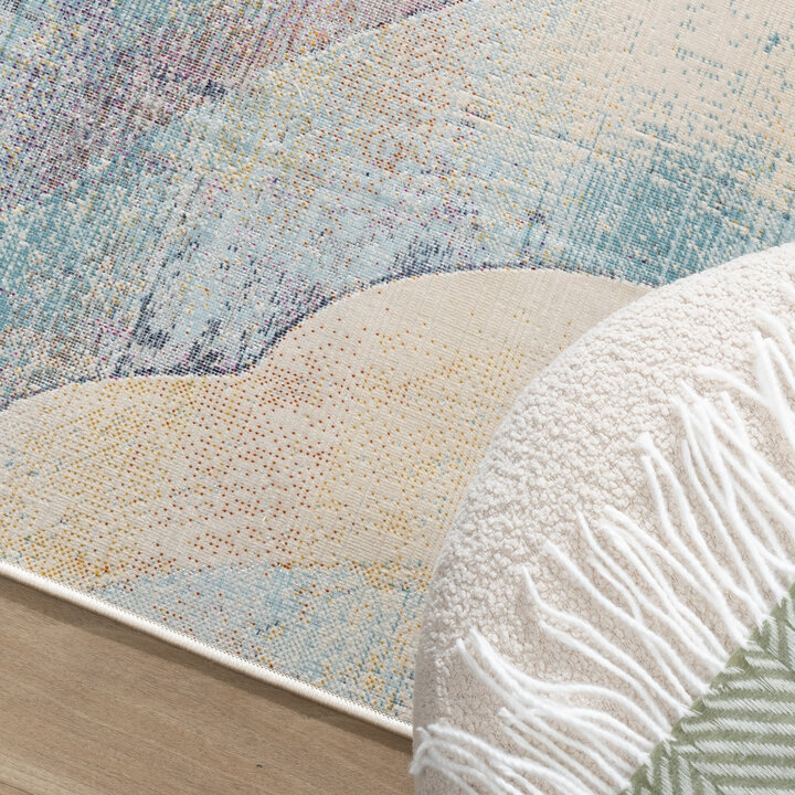 Boho Matta - Joya Waves Flerfärgad - 2
