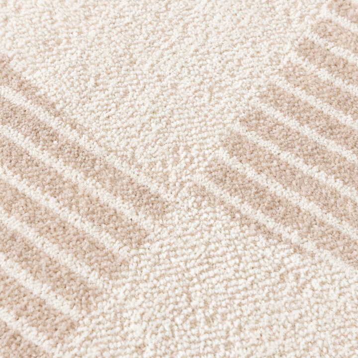 Rund Japandi-Matta - Aurora Shapes Beige - 3