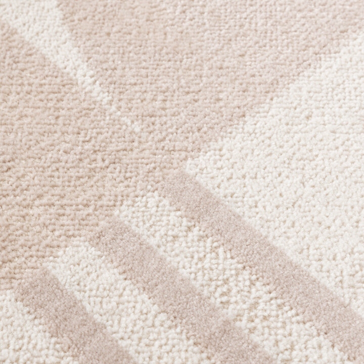 Rund Japandi-Matta - Aurora Circles Beige - 3