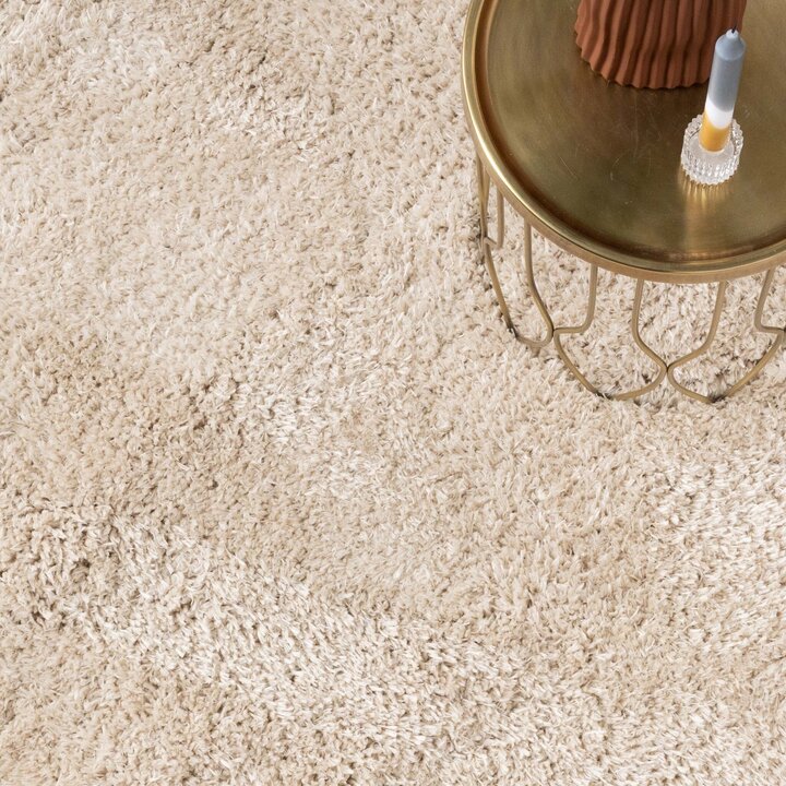 Oval Shagmattor - Blaze Beige - 3
