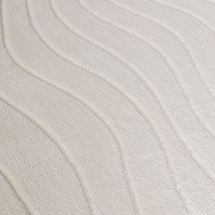 Skandinavisk Matta - Charm Waves Vit - 3