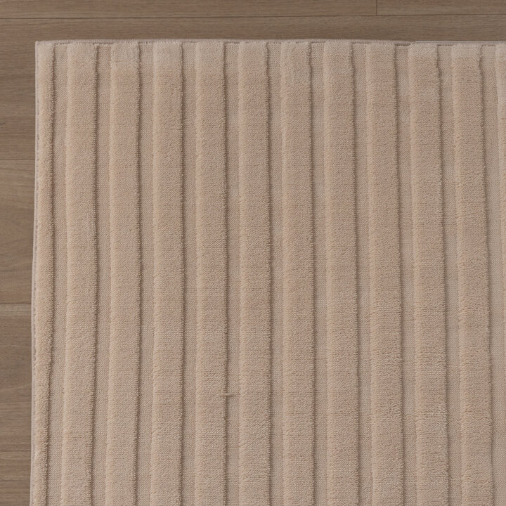 Skandinavisk Matta - Charm Curves Beige - 5