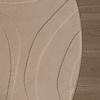 Rund Skandinavisk Matta - Charm Shapes Beige - thumbnail 5