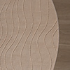 Rund Skandinavisk Matta - Charm Waves Beige - thumbnail 5