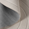 Rund Skandinavisk Matta - Charm Arches Vit - thumbnail 7
