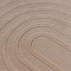 Rund Skandinavisk Matta - Charm Curves Beige - thumbnail 4