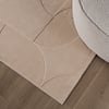Skandinavisk Matta - Charm Circles Beige - thumbnail 3