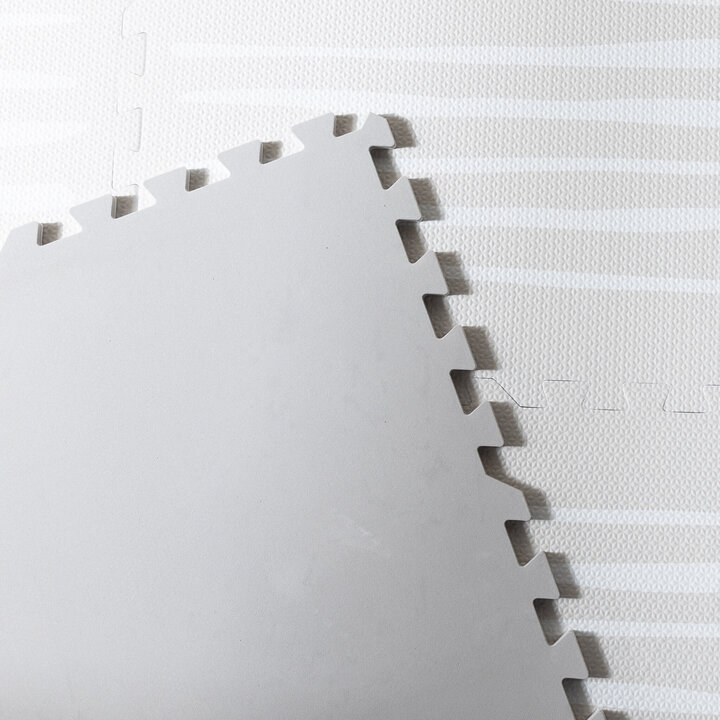 Pusselmatta Av Skum - Alfie Stripes Grå - 7