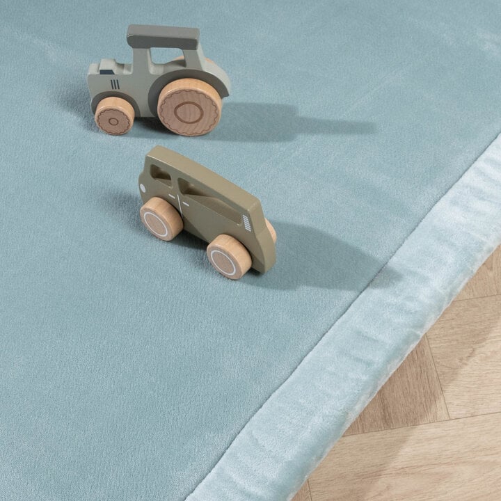 Tvättbar Lekmatta - Jip Blå - 2