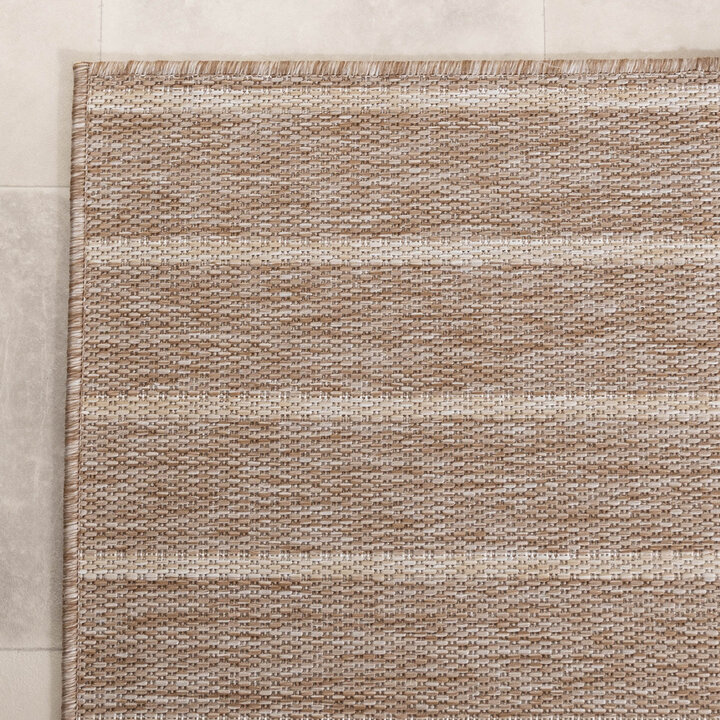 Balkongmatta - Sierra Curves Beige/Gräddvit - 4