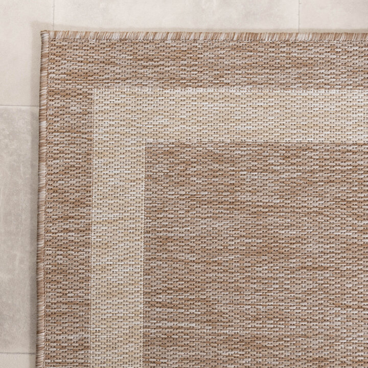 Balkongmatta - Sierra Blocks Beige/Gräddvit - 4