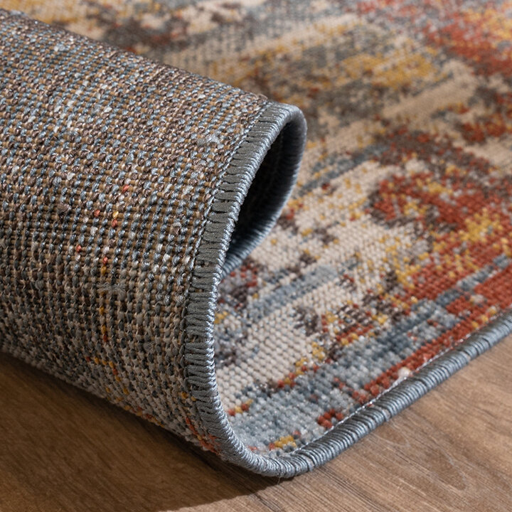 Modern Matta - Bush Blå/Flerfärgad - 6