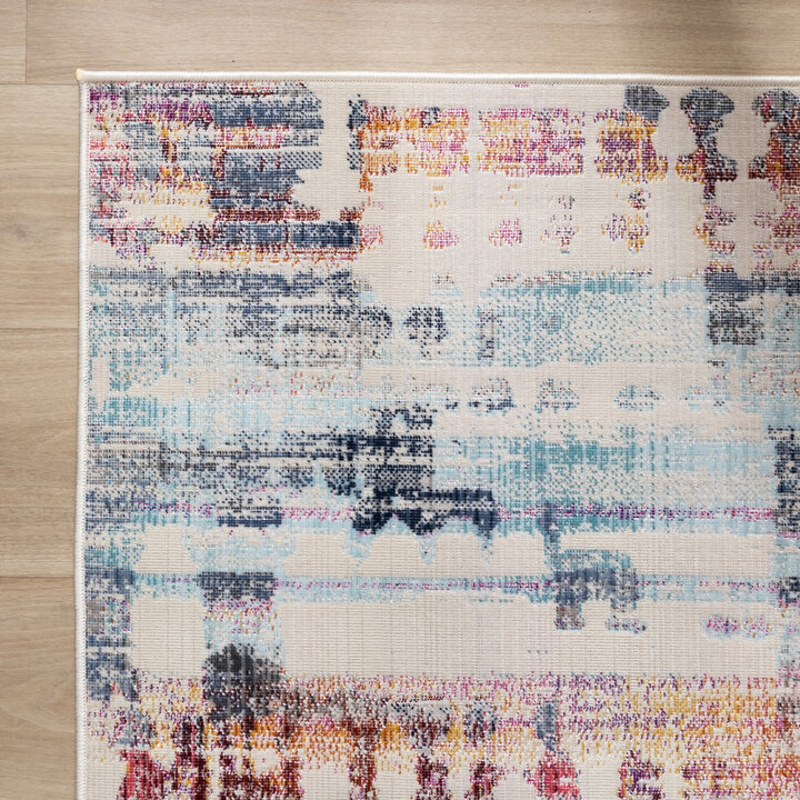 Boho Matta - Joya Grunge Flerfärgad - 4