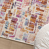 Boho Matta - Joya Tiles Flerfärgad - thumbnail 2