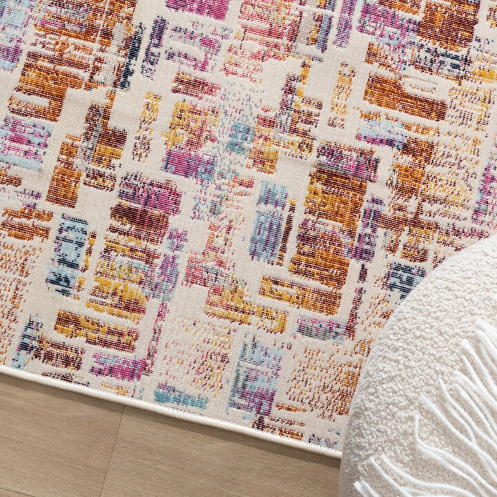 Boho Matta - Joya Tiles Flerfärgad - 2